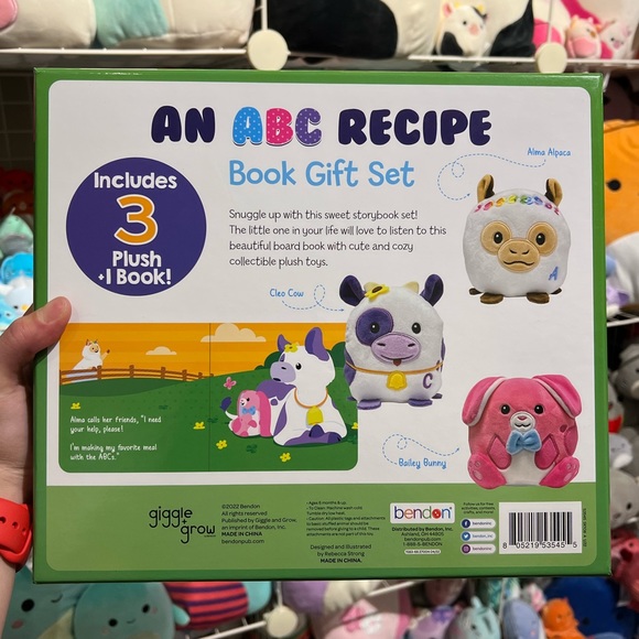 CUSTOMIZABLE Squishmallow 3-Pack Child Gift Box with 5 inch Stuffed Plushes - Picture 2 of 2